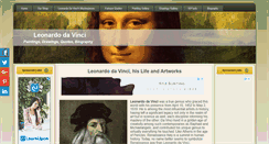 Desktop Screenshot of leonardodavinci.net